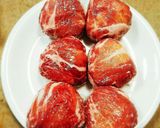 肉巻き三角おにぎりキャラ弁作り方6写真