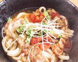 フライパン1つ!豚塩うどん作り方5写真