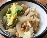 納豆と新玉ねぎのシンプルまぜご飯作り方5写真
