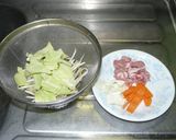 ソース焼きそば にだってラー油！ 減塩作り方5写真