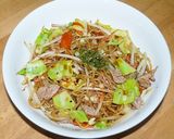 ソース焼きそば にだってラー油！ 減塩作り方16写真