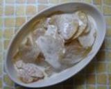 ポテトチップスで◆簡単グラタン◆作り方1写真