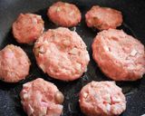 お弁当にも！みそ照りハンバーグ作り方6写真