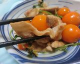 豆苗、トマトと豚肉の柚子トマトソース和え作り方17写真