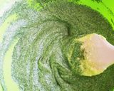抹茶とバナナのマーブルケーキ作り方6写真