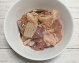 ごはんが進む♪小松菜と鶏もも肉の炒めもの作り方2写真