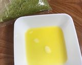 簡単！カップで抹茶チーズケーキ作り方1写真