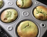 簡単！カップで抹茶チーズケーキ作り方5写真