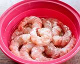 レンジで!エビと新玉ねぎのケチャップ煮作り方4写真