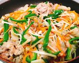 生姜焼き風 炒めもの作り方6写真