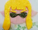 ☆キャラ弁 スプラトゥーン ガール イカ作り方3写真