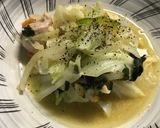 手抜き野菜スープ♬ゆで卵が決めて♬作り方7写真