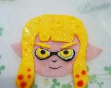 ☆キャラ弁 スプラトゥーン ガール イカ作り方6写真