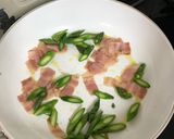 アスパラとベーコンのパスタ作り方4写真