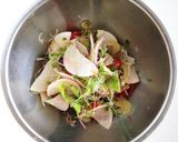 セロリ・茗荷・ミニトマトのわさポンサラダ作り方6写真