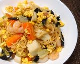 野菜たっぷり✤ケンミンの焼きビーフン作り方6写真
