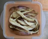 簡単一品♪レンチン茄子のゴマドレかけ☆作り方5写真