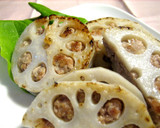 もっちりれんこんのはさみ焼き作り方4写真