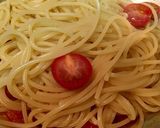 チェリートマトのスパゲティ作り方7写真