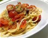 チェリートマトのスパゲティ作り方9写真