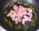 改良版＿なすと豚肉の甘辛炒め／スタミナ丼作り方16写真