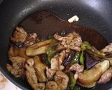 改良版＿なすと豚肉の甘辛炒め／スタミナ丼作り方22写真