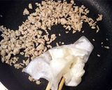 しゃっきり満腹★もやしと挽肉の甘みそ炒め作り方3写真