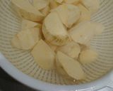 サツマイモの甘辛煮作り方1写真