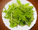 あさりの水煮缶と水菜のスープパスタ作り方3写真