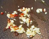あさりの水煮缶と水菜のスープパスタ作り方5写真