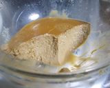レンジで♡コーヒー味の卵黄プリン作り方4写真