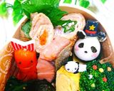『パンダなピカチュウ♪』弁当♡キャラ弁♡作り方13写真