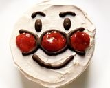 2歳バースデーケーキ☆アンパンマン☆簡単作り方10写真