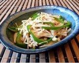 簡単おつまみ☆えのきのカリシャキ生姜焼き作り方9写真