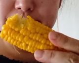 冷製コーンスープ(トウモロコシから料理)作り方4写真