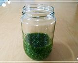 材料３つ簡単バジルソース作り方5写真