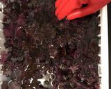 赤しそシロップ作り方1写真