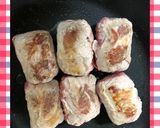 簡単！肉巻きおにぎり♬作り方3写真