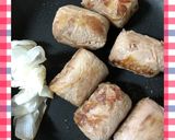 簡単！肉巻きおにぎり♬作り方4写真