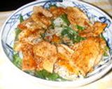 一皿で焼肉とホットサラダ作り方2写真