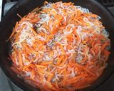 ご飯がススム♡人参としらたきのたらこ和え作り方4写真