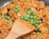 もち麦入り洋食屋さんのチキンライス作り方4写真