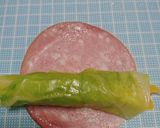 お好きな野菜でサラダロール♡お弁当作り方3写真