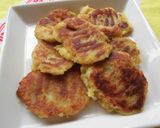 ツナじゃが芋をナゲットっぽく焼いてみた♫作り方4写真
