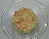 高野豆腐明太ポテトはさみ焼き♪作り方2写真