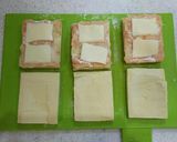 高野豆腐明太ポテトはさみ焼き♪作り方3写真