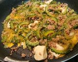 ひき肉deゴーヤチャンプル作り方8写真