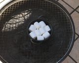 BBQでマシュマロのスモアフォンデュ作り方2写真