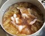 白菜と豚バラ肉のスープ作り方4写真