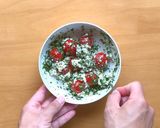 自家製チーズと大葉のカプレーゼ風作り方6写真